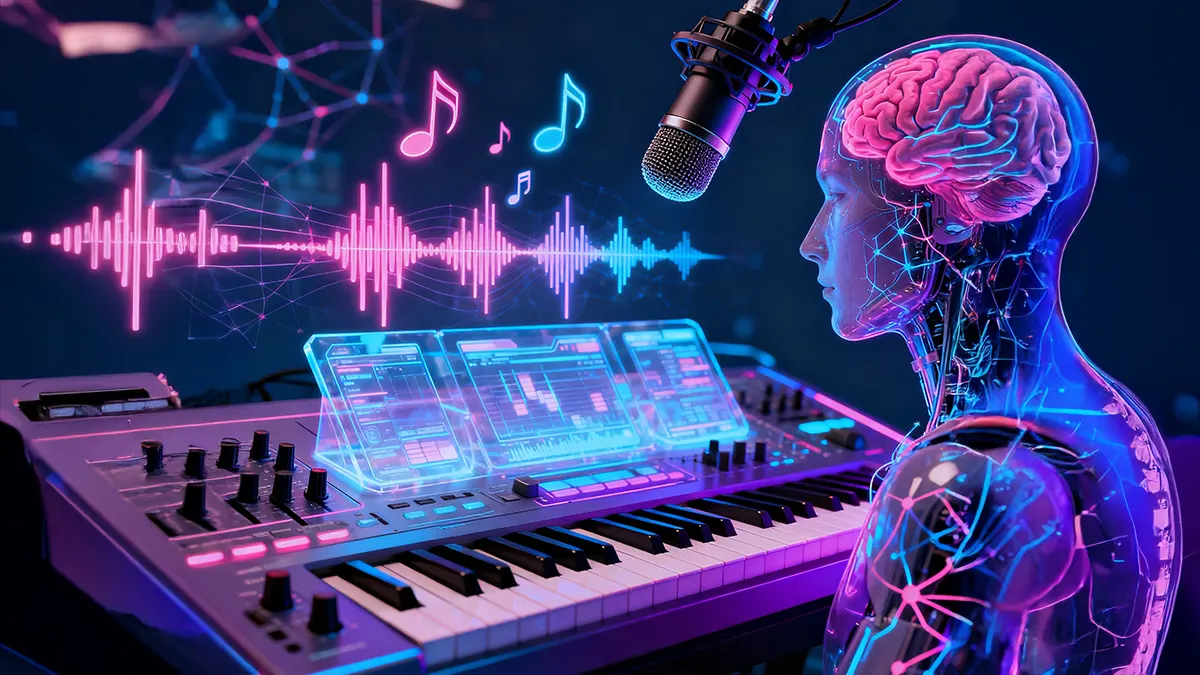Ein AI Musikstudio